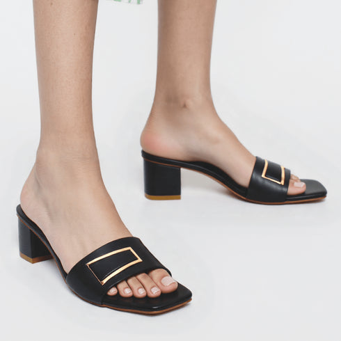 Women Formal Block Heel - 75037S - Block Heel - Walkeaze